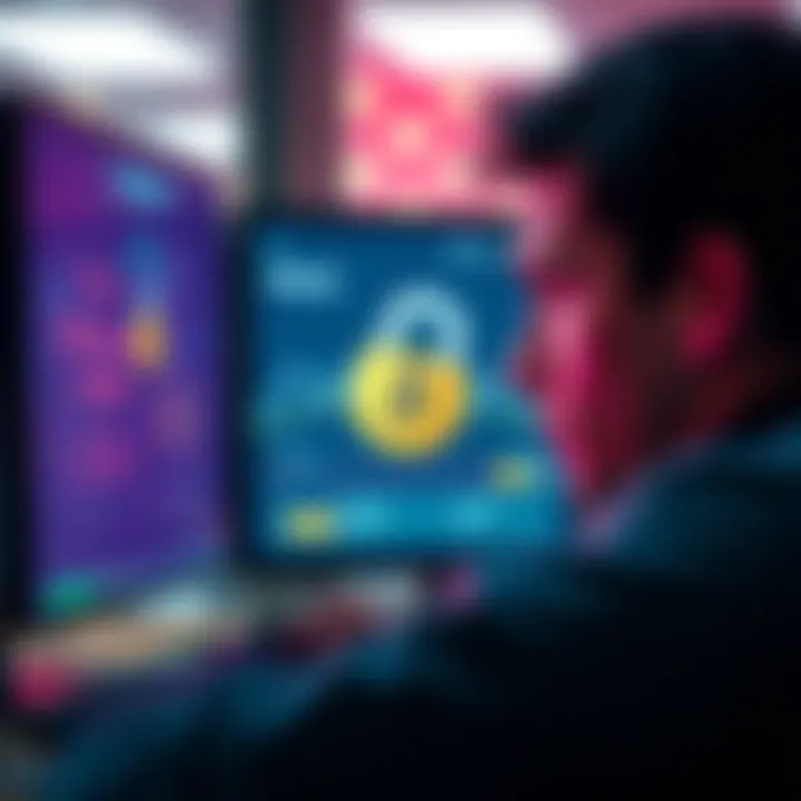 A person looking at a computer screen with blockchain wallet details, showing frustration while trying to access an old wallet with Bitcoin.