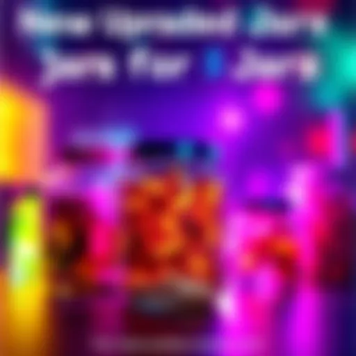 New Upgraded Jars for $SWEAT Colorful jars designed to enhance $SWEAT growth, showcasing features for maximizing rewards through movement