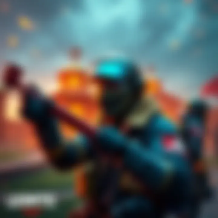 A gamer upgrading a legendary parcel with new features while the old ones are visible, showing the decision-making process.