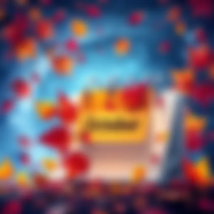 Illustration showing vibrant autumn leaves and a calendar page turning to October, symbolizing upcoming changes and events