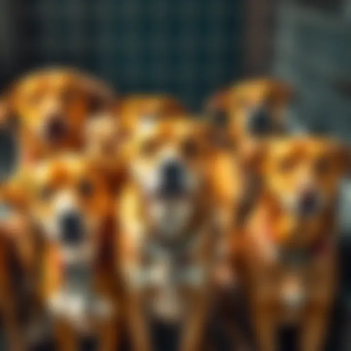 A group of 22 dogs at the Prince George County shelter looks hopeful for adoption to avoid euthanasia
