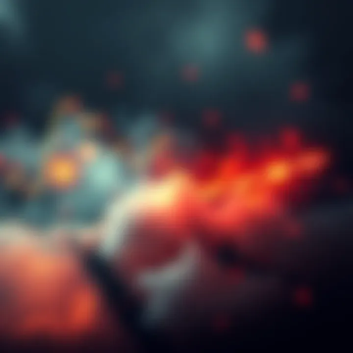 Effects of U.S. Invasion on Crypto A graphic showing rising tensions in the Middle East with a declining XRP chart, symbolizing the impact of geopolitical events on cryptocurrency markets