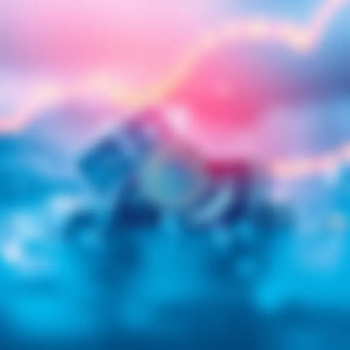 A visual of a frozen digital currency symbolizing USDT being frozen by the US government in a financial context.