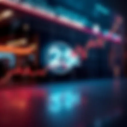 Graph showing a USD stablecoin trading at 25 cents with downward trend