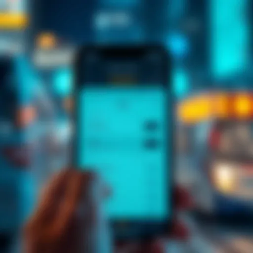 A smartphone screen showing the Binance app with a USDC transfer interface, highlighting wallet network options.