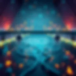 A visual representation of USDC tokens moving from Solana to Ethereum, highlighting different bridge options and rates