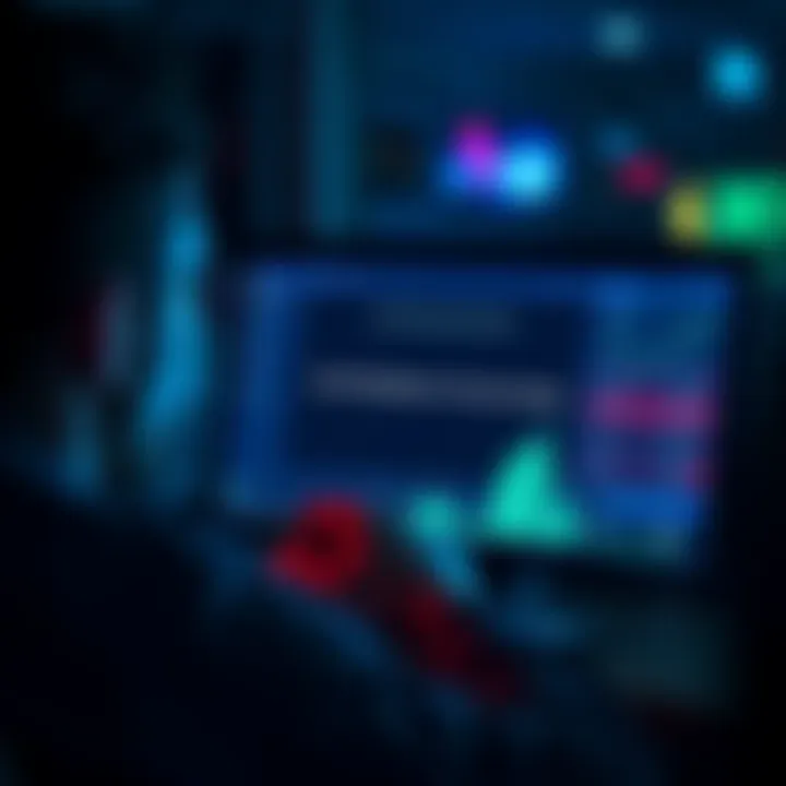 A frustrated person looking at a computer screen showing a delay message for USDC withdrawal from Kraken