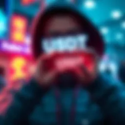 Person sharing USDT wallet address for donations
