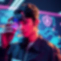 USDT Security Risks A person examining security features related to USDT assets and crypto holdings.