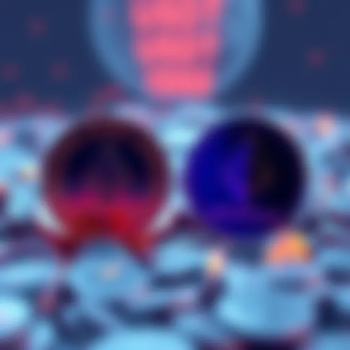 USDT vs Ethereum Market Capitalization Visual representation of USDT nearing Ethereum in market cap, symbolizing potential flippening