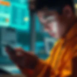 Person frustrated while checking GCash wallet for missing USDT