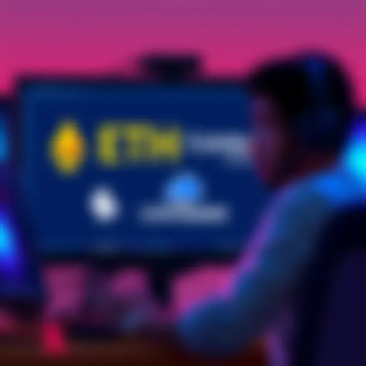 A user expressing concerns about ETH unstaking delays on a computer screen with Ledger Live and Coinbase Cloud logos