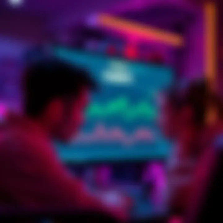 A person looking frustrated at a computer screen showing mining statistics and low earnings