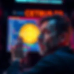 A person looks shocked while staring at a screen showing a loss of their Pi coins after a security breach