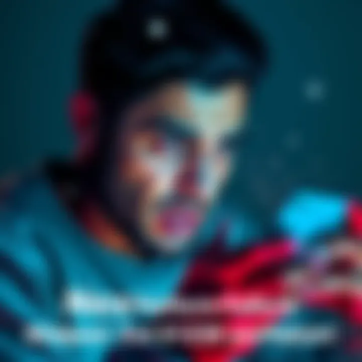 A distressed individual looking at their smartphone with a shocked expression, reflecting their frustration over losing funds on the Nexo platform
