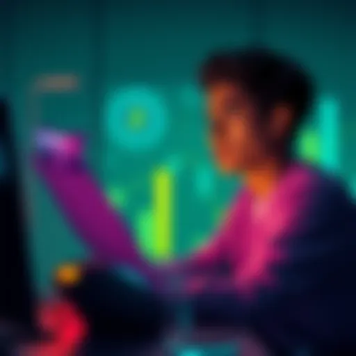 A person sitting at a computer, looking concerned while reading about recovering lost Pi currency after a long absence from the platform.