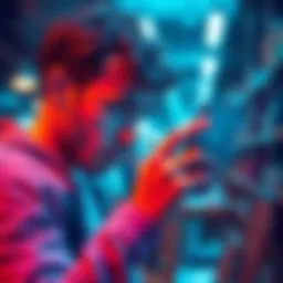 Frustrated person looking at their phone, unable to log into Revolut due to failed selfie verification.