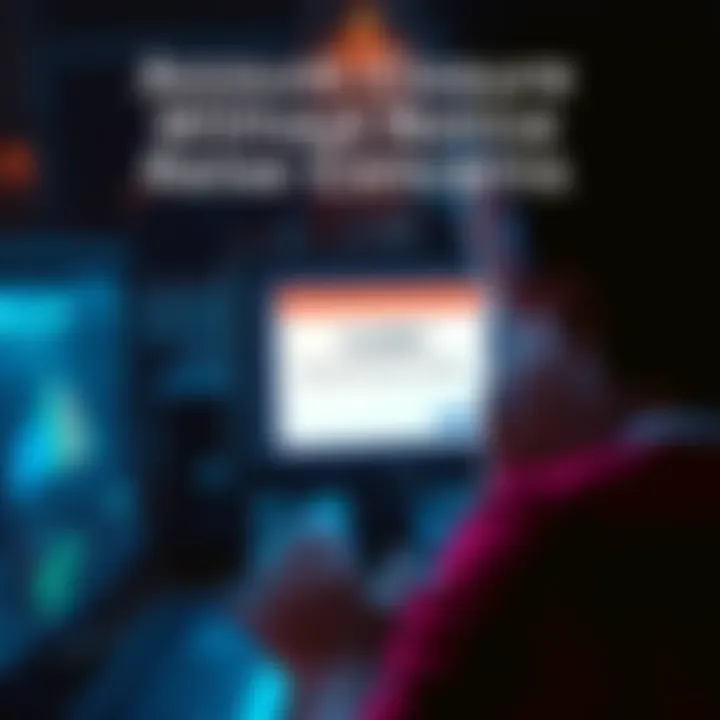 A frustrated person looking at a computer screen showing a closed account message