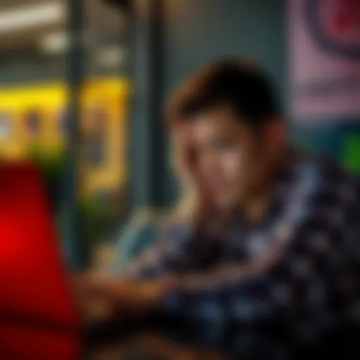 User struggles with cash deposit for crypto An Australian user looking frustrated while attempting to deposit cash for USDT on a laptop with a crypto exchange website open