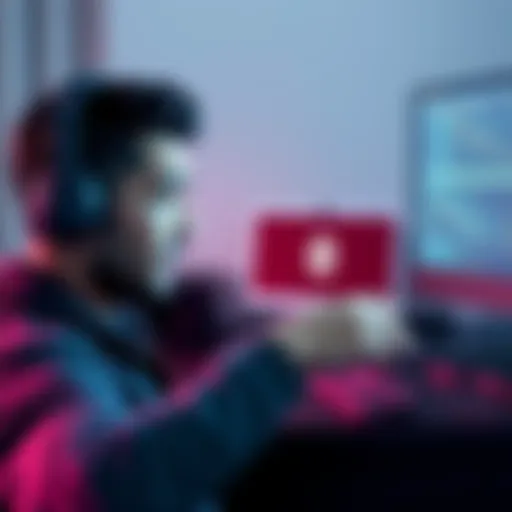 A person sitting at a computer, looking worried while checking their Ledger Nano S Plus, displaying a $0 balance on the screen.