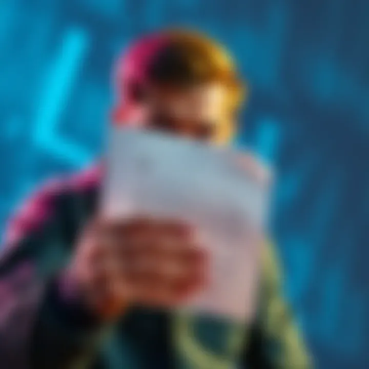 A person looks frustrated while holding a letter related to a frozen Bitstamp account, symbolizing a battle for fund recovery.