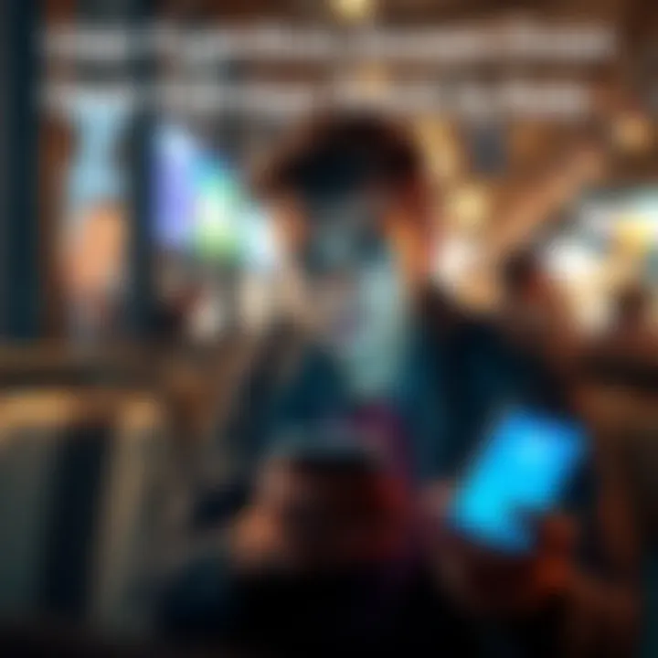 User frustrated with low app earnings A person looking disappointed while using a mobile app, showing a small earnings report on the screen