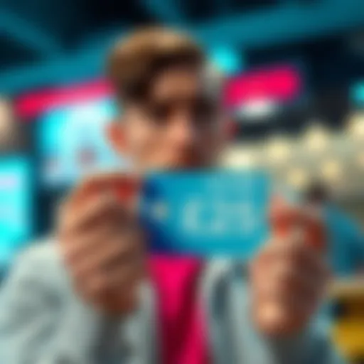A user holds a £25 gift card while looking concerned about losing £50 in loyalty points through Revolut’s Spare Change feature.