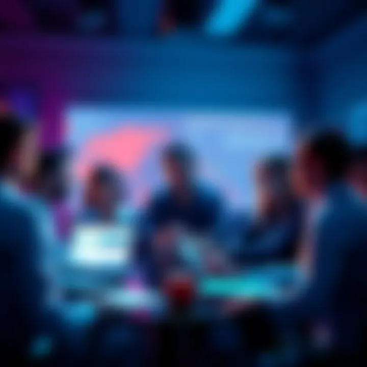 Group of people brainstorming ideas to transform Loopring into a better project