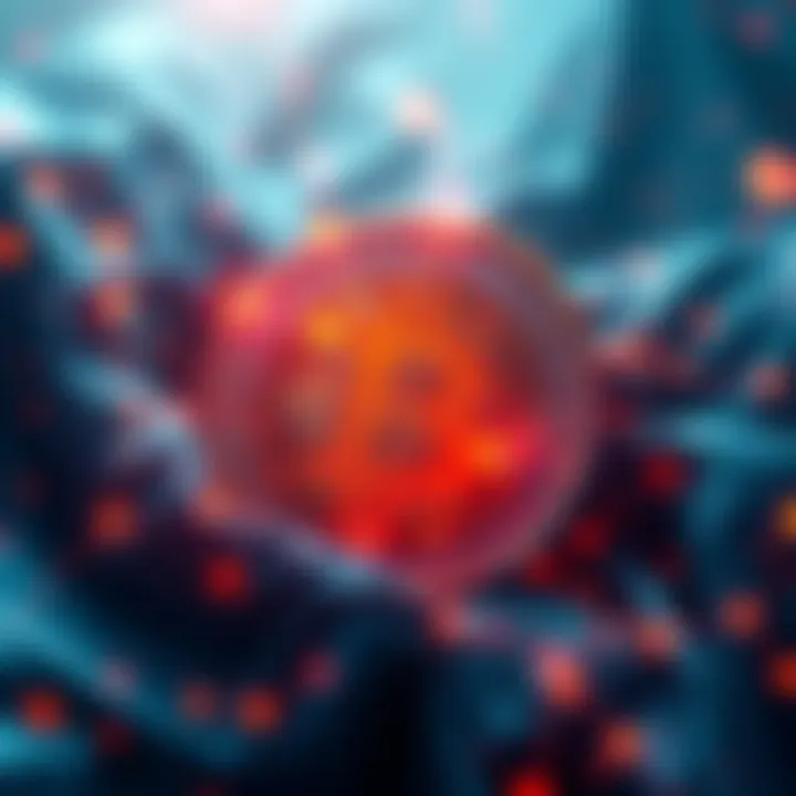 Unraveling the Utility Token Enigma A digital representation of a utility token intertwined with SHIB elements, symbolizing market speculation and potential innovation.