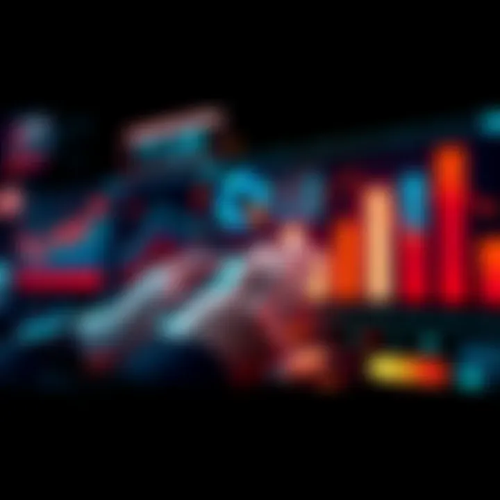 A visual representation of the steps involved in calculating validations, with charts and data points highlighting accuracy in data assessment.