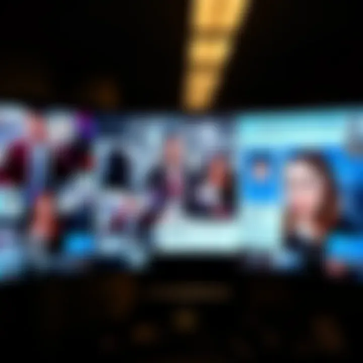 A representation of distorted video feeds and mismatched ID images, emphasizing challenges faced by validators in the digital identity verification process.