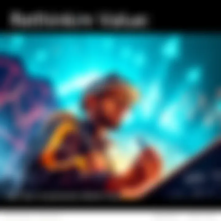 A thoughtful explorer examining value trends in investments