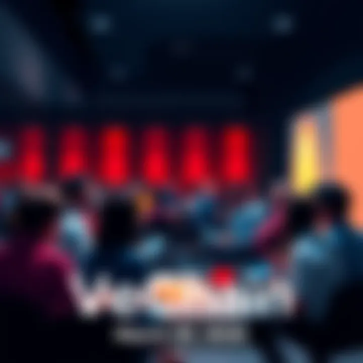 VeChain Community Discussion A group of people discussing VeChain updates in a forum setting