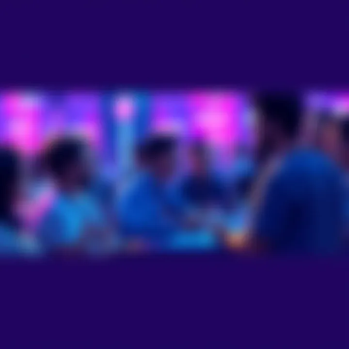 Vechain Community Discussion Participants engaging in a lively discussion about Vechain and blockchain developments.