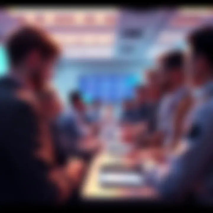 People engaging in a discussion about VeChain upgrades and projects in a forum setting