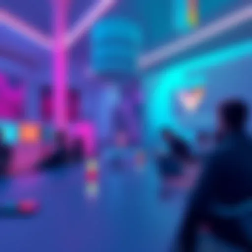A vibrant online forum where people discuss Vechain updates and technology.