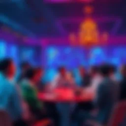 Members of the VeChain community engaging in a discussion about recent updates and upgrades.