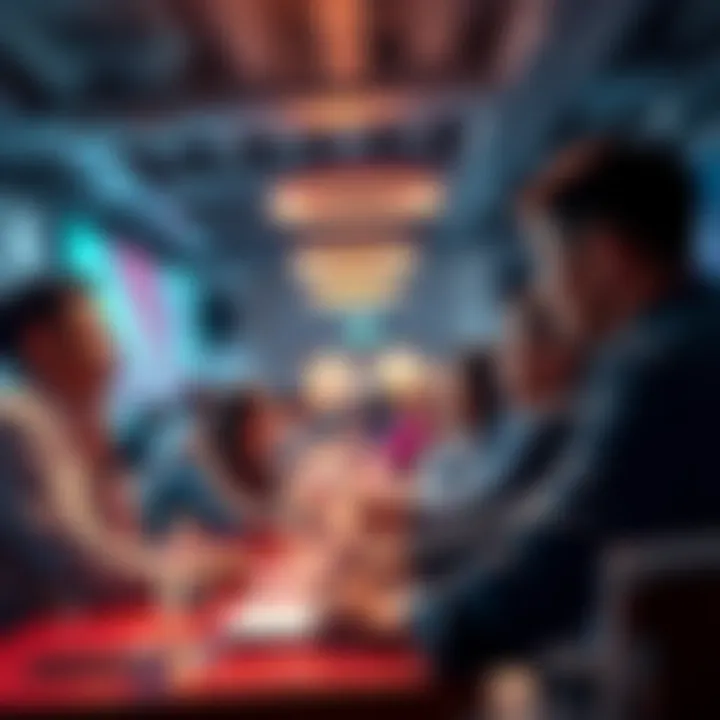 People engaged in a lively discussion about VeChain updates and blockchain technology in an online forum setting