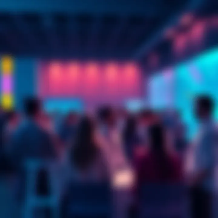 People engaging in conversation about VeChain updates and sustainable initiatives in a forum setting.