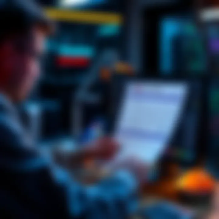 A person checking EAL certification documents for a hardware wallet on a computer.