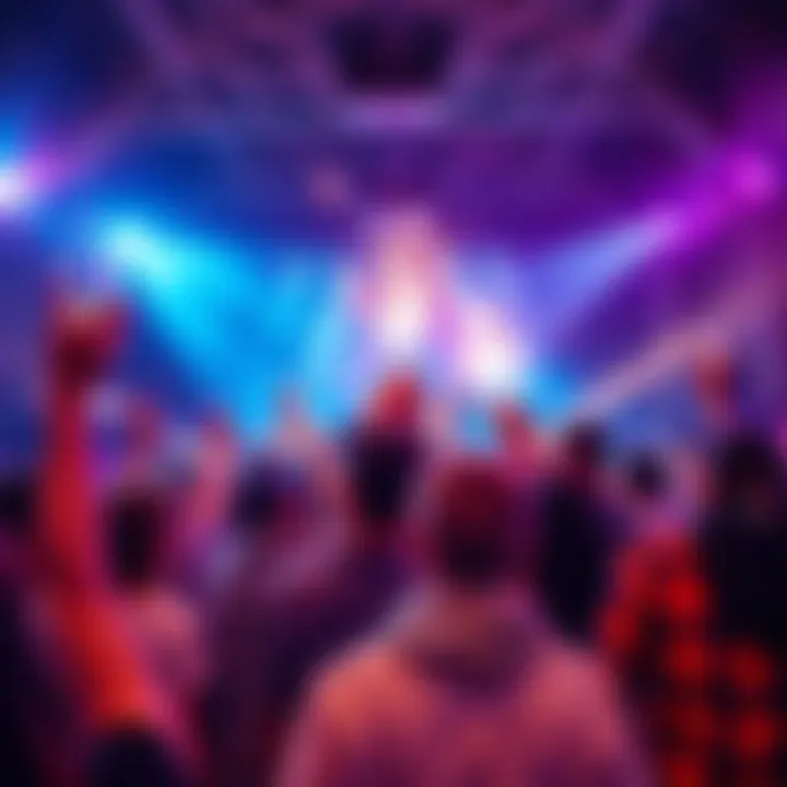 A vibrant gathering showcasing the joy and success of the community on a Friday evening