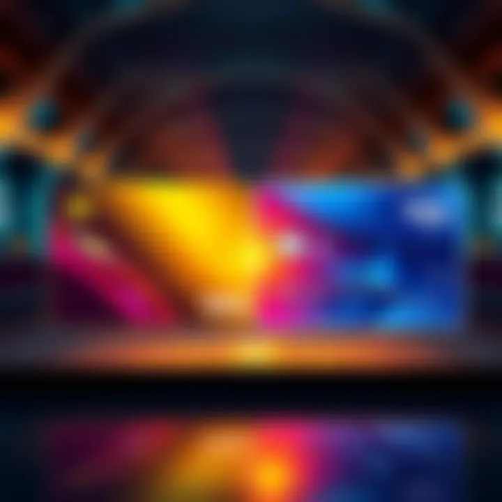 Illustration showing a virtual card on one side and a physical card on the other, highlighting their differences.