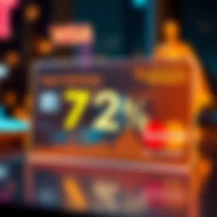 A graphic showing Visa's dominance in the crypto card market, highlighting its 72% share compared to Mastercard's smaller portion. The visual includes logos of Visa and Mastercard.