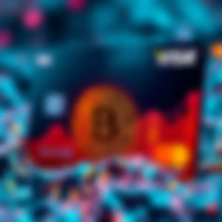 A graphic showing Visa's dominance in the crypto card market with a notable 72% share, compared to Mastercard's small portion