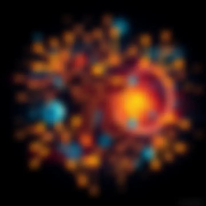 An abstract design featuring the Pi symbol integrated into math and art elements, showcasing its cultural significance.