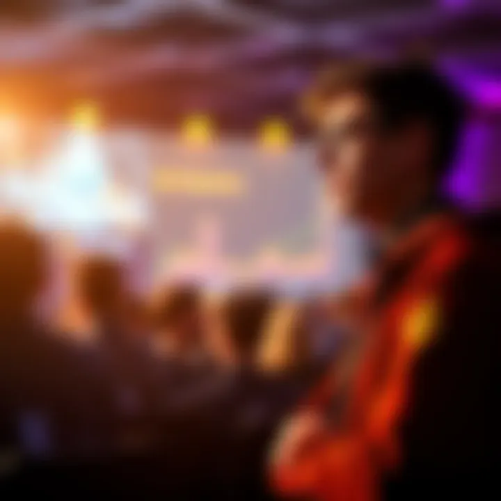 Vitalik Buterin discussing Ethereum's security features at an event