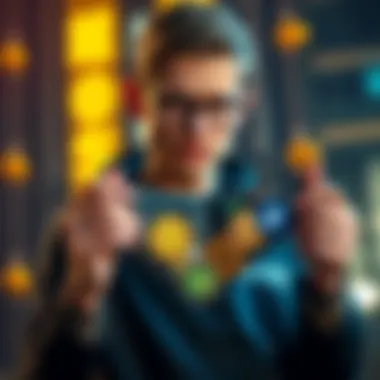 Vitalik Buterin displaying a digital wallet showing various cryptocurrency holdings