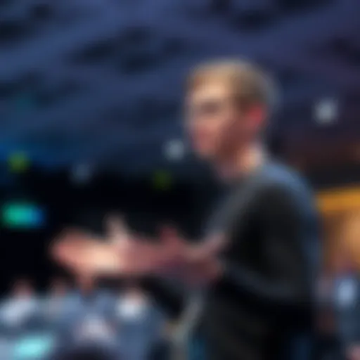 Vitalik Buterin delivers a warning about decentralization risks in Ethereum's network at a conference