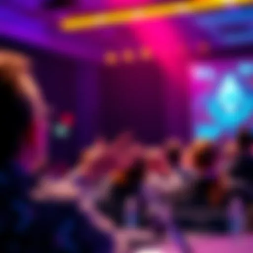 Vitalik Buterin explaining his new security plan for Ethereum at a conference