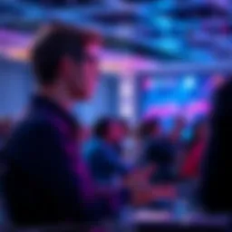 Vitalik Buterin discussing Layer 2 technology Vitalik Buterin speaking at a conference about the future of blockchain technology